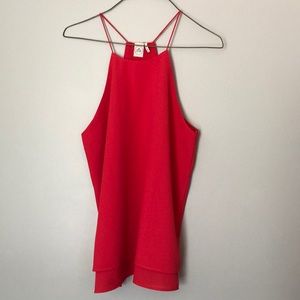Paper Crane Spaghetti Halter Tank Top